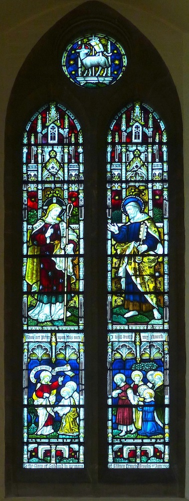 Memorial window to Sidney Francis Brooks Memorial window to Sidney Francis Brooks