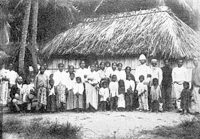 Native Hut on the Keeling Cocos