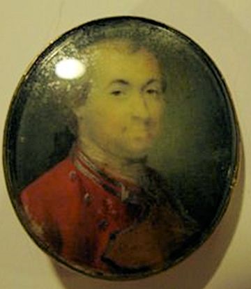 Portrait miniature thought to be Colonel Harry Shum. Portrait miniature thought to be Colonel Harry Shum.