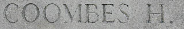Harry's inscription on the Pozières Memorial to the missing Harry's inscription on the Pozières Memorial to the missing