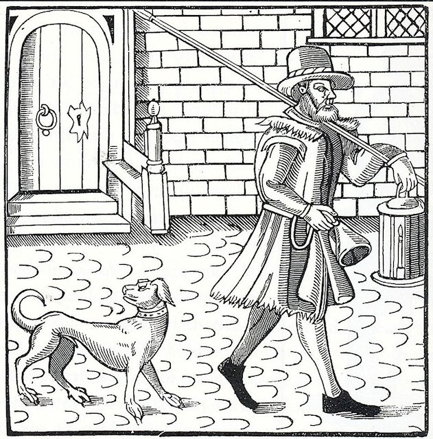 A local constable or night watchman
