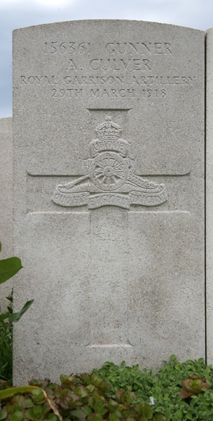 Arthur's headstone in Rouen cemetery