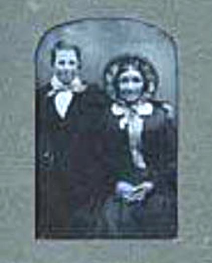 Harriett Curtis with her son Charles c.1860.