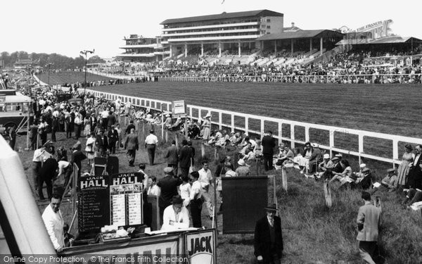 Epsom, the Grandstand c1955. © Copyright The Francis Frith Collection 2009. Photo of Epsom, the Grandstand c1955, ref. E37119