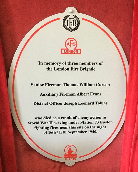 The memorial to Albert and his colleagues. The memorial to Albert and his colleagues.