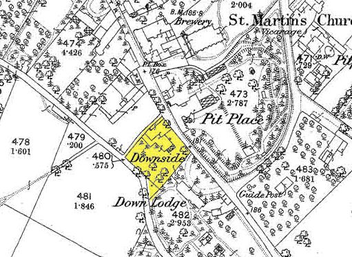 Extract From 1866 OS Map
