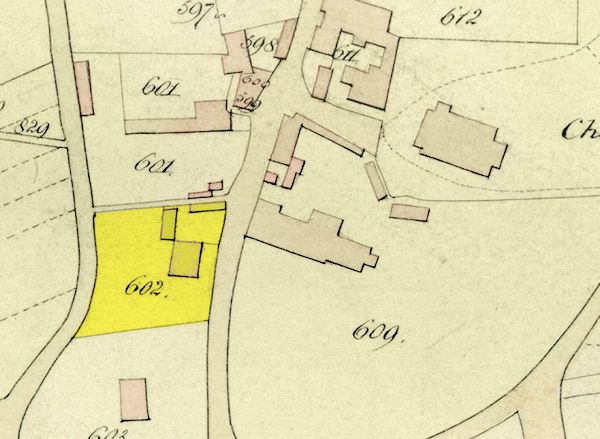 Extract From 1843 Tithe Map - Plot 602