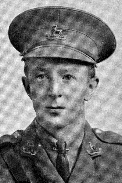 Newspaper photograph of Fothergill Rex (Benny) Elderton