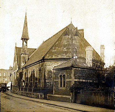 The old Congregational Church and Lecture Hall, pre-1938 The old Congregational Church and Lecture Hall, pre-1938