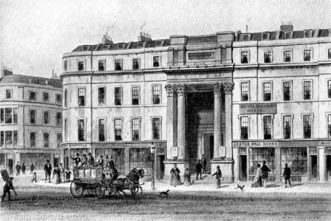 Exeter Hall in the Strand