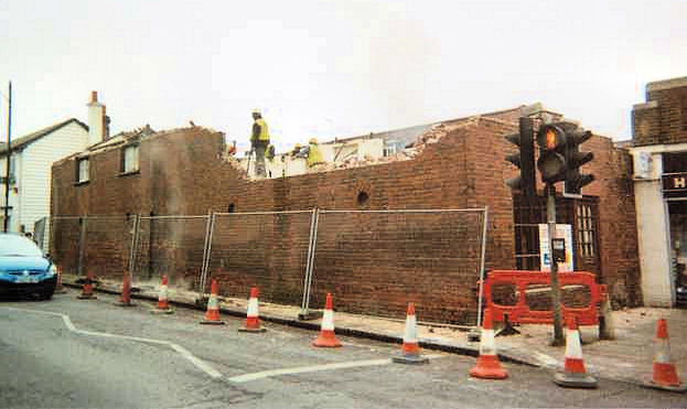 Demolition of the Granary Demolition of the Granary