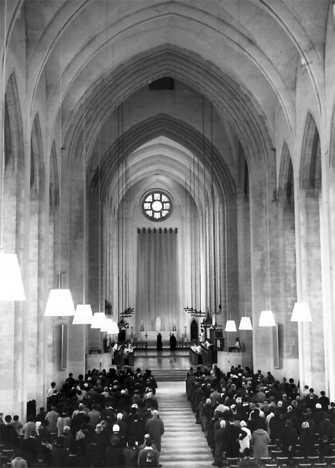 Christ Church at Guildford Cathedral, 14 March 1965