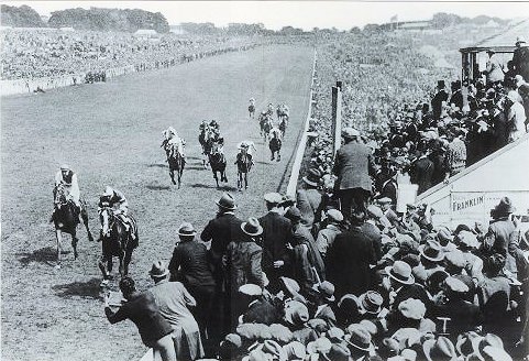 Felstead winning the 1928 Derby Felstead winning the 1928 Derby