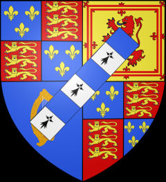 George FitzRoy's coat of arms
