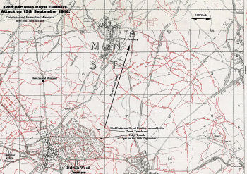 Flers Map - Click image to enlarge