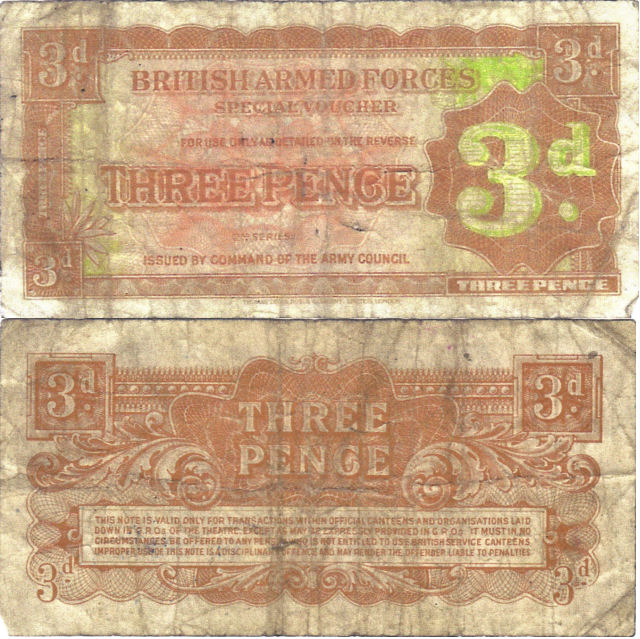 British Armed Forces Currency