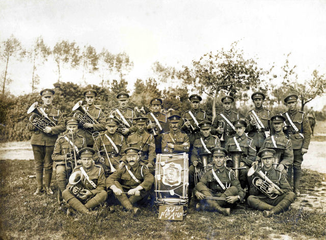 The band of the 101st Field Ambulance The band of the 101st Field Ambulance