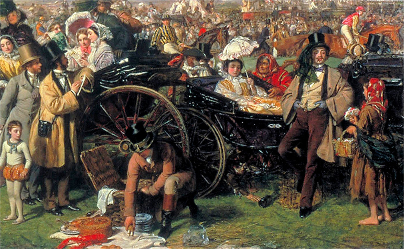 Detail showing 'kept woman'.
