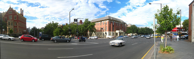North Terrace/Frome Road, Adelaide. North Terrace/Frome Road, Adelaide.