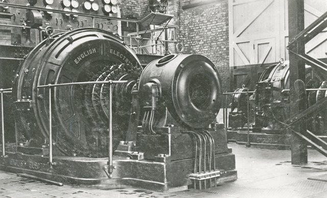 Rotary Converters from 'new' end, 1930