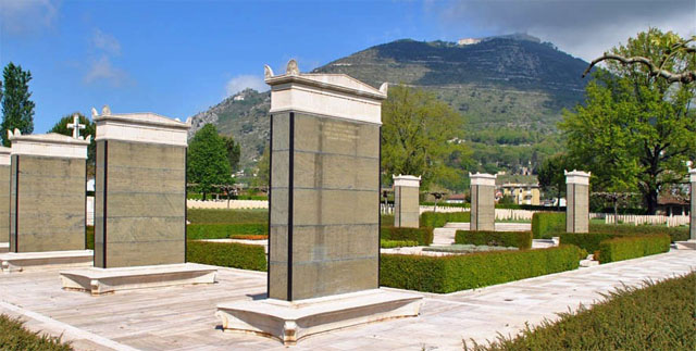 The Cassino Memorial The Cassino Memorial