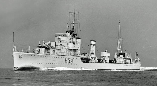 HMS Gallant in 1938 HMS Gallant in 1938