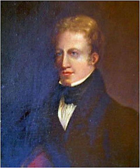 George Brown as a young man, painted by his sister Helen