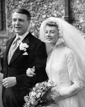 Hugh Cruttwell and Geraldine McEwan, 17 May 1953. Hugh Cruttwell and Geraldine McEwan, 17 May 1953.