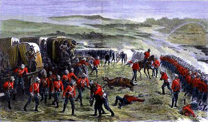 The scene at Gingindlovu