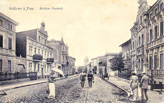 Koszalinska Street, Schlawe, 1912.