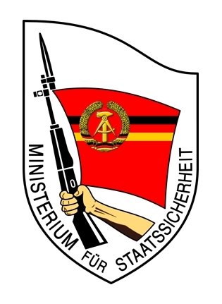 Emblem of the Stasi. Emblem of the Stasi.