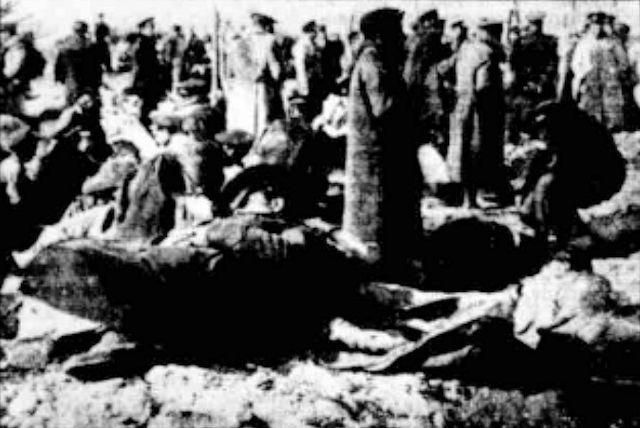 The concentration camp at Argeles.