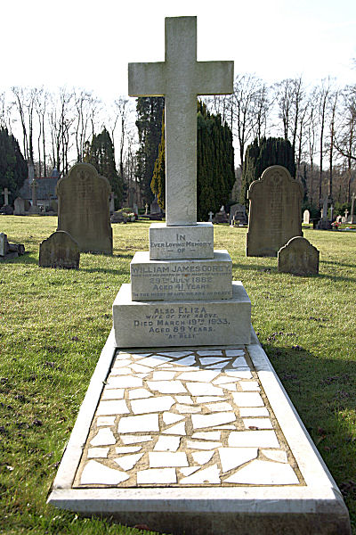 The Gorey family plot in Ashley Road Cemetary