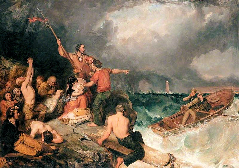 Grace Darling at the Forfarshire
