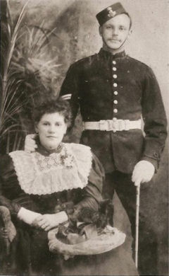 Albert's parents Albert and Louisa