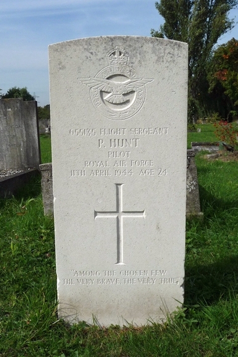 Peter's headstone in Morden Cemetery . Peter's headstone in Morden Cemetery