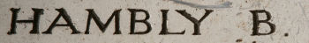 Benjamin's inscription on the Menin Gate Memorial