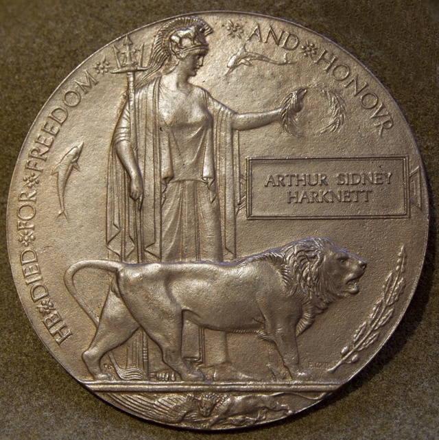 Arthur's Bronze Plaque Arthur's Bronze Plaque