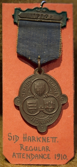 Arthur's Regular Attendance Medal Arthur's Regular Attendance Medal