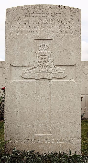 Charles's Headstone in Talana Farm Cemetery, Belgium Charles's Headstone in Talana Farm Cemetery, Belgium