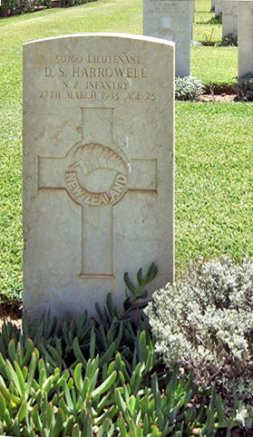 Dudley Harrowell's grave Dudley Harrowell's grave