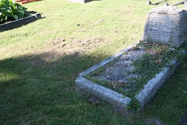 Annie's unmarked grave in Epsom Cemetery Annie's unmarked grave in Epsom Cemetery