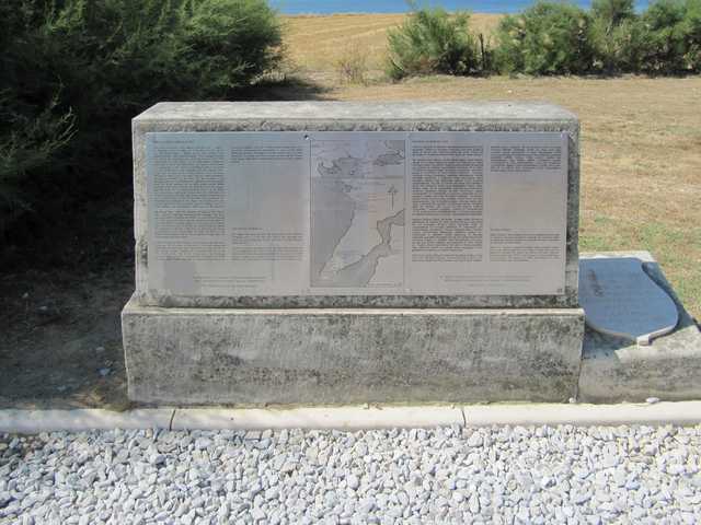 Orientation and battle description panel.