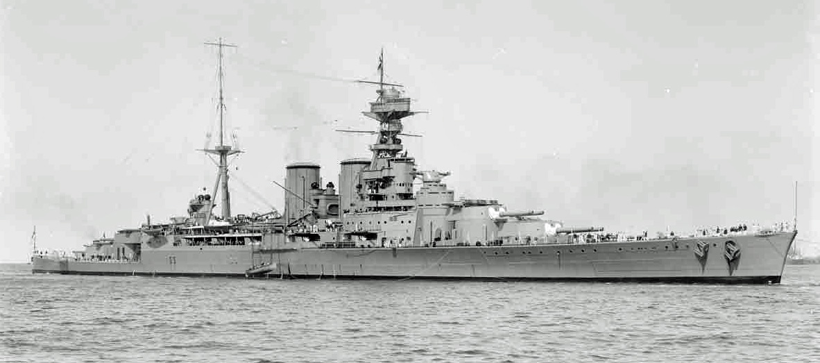 HMS Hood.