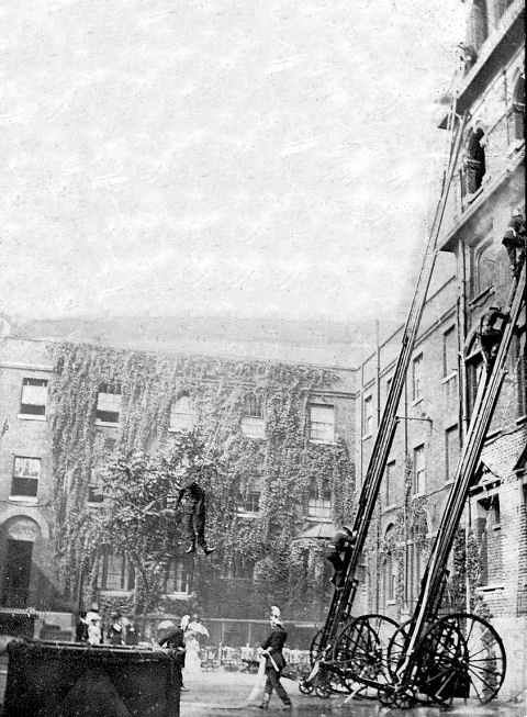 Horton Hospital Fire Drill c.1910