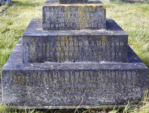 Albert's father's grave in Epsom Cemetery Albert's father's grave in Epsom Cemetery