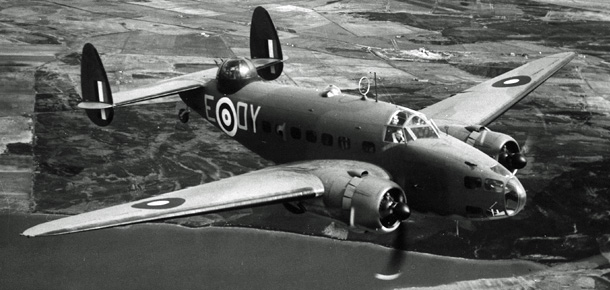 A Lockheed Hudson Patrol Bomber A Lockheed Hudson Patrol Bomber