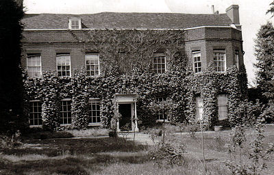 The rear of Hylands in 1939