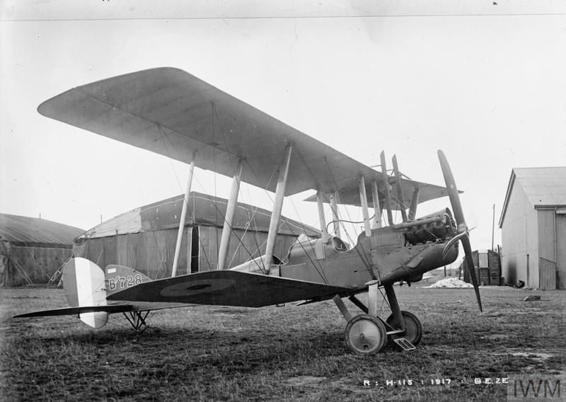 A BE2e, two-seat reconnaissance aircraft.