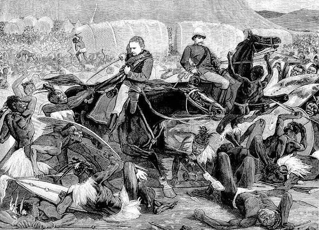 Battle of Isandlwana from the Illustrated London News